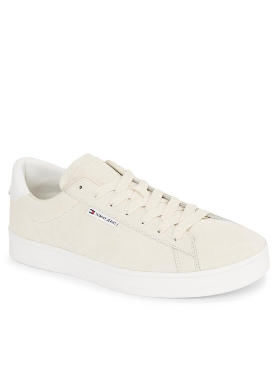 Tommy Jeans Tommy Jeans Snīkeri Tjm Leather Low Cupsole Suede EM0EM01375 Bēšs