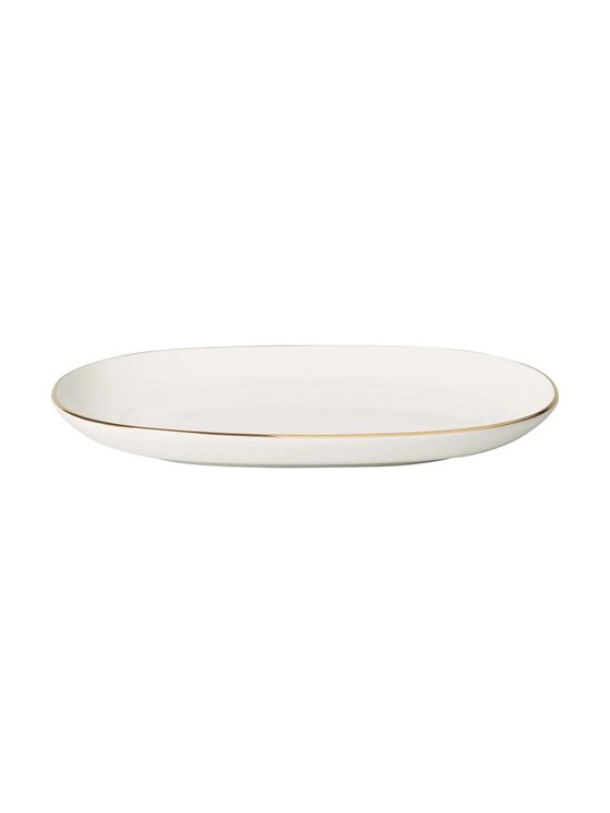 Villeroy & Boch Villeroy & Boch Talerz do serwowania Villeroy & Boch Anmut Gold Biały