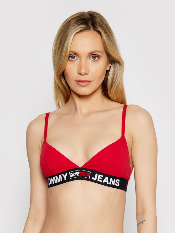 Tommy Jeans Grudnjak Brallete UW0UW02721 Crvena