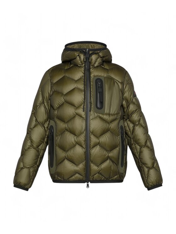 Peuterey Peuterey Cappotto q-dav-56787 Verde Regular Fit