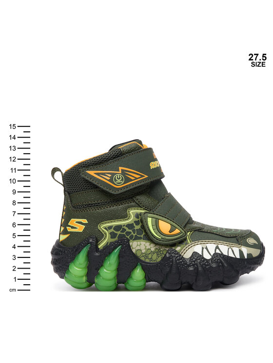 Skechers Skechers Śniegowce Skech-O-Saurus Lights 2.0 400122L OLV Khaki