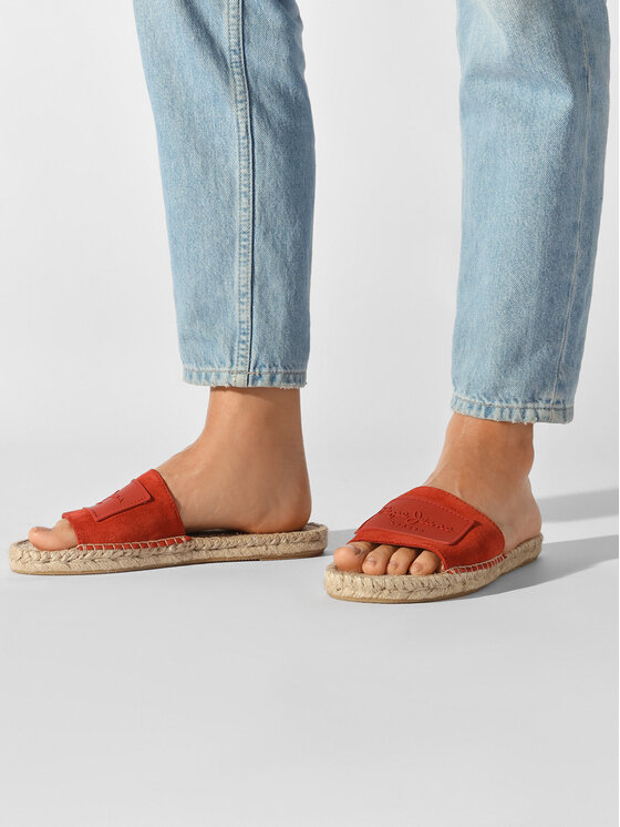 Pepe Jeans Espadrilles Siva Berry PLS90583 Korallenfarben