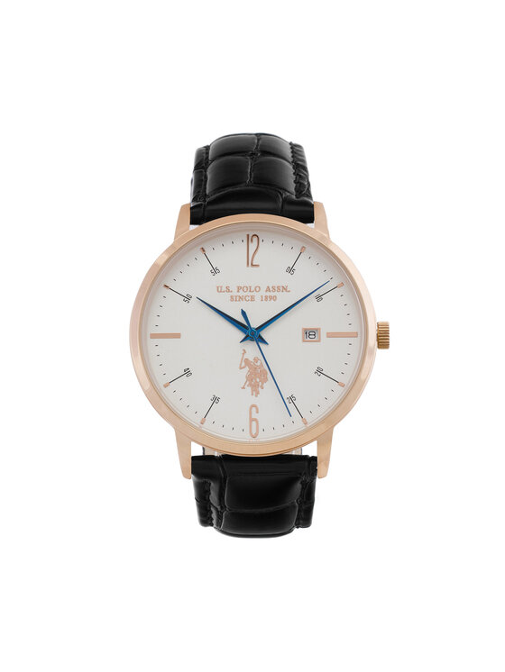 U.S. Polo Assn. U.S. Polo Assn. Ρολόι Dorian USP7276WH Μαύρο