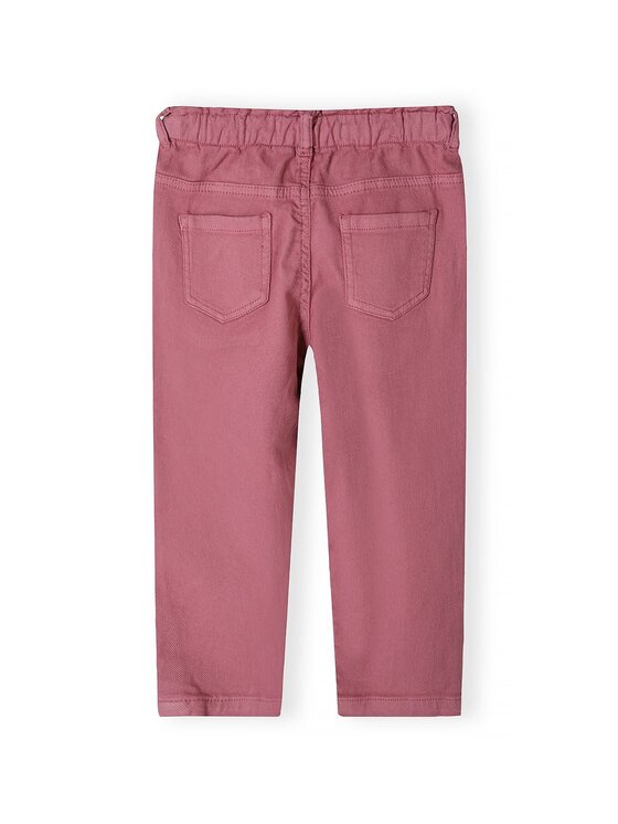 minoti minoti Spodnie materiałowe 32PANT100 Różowy Regular Fit
