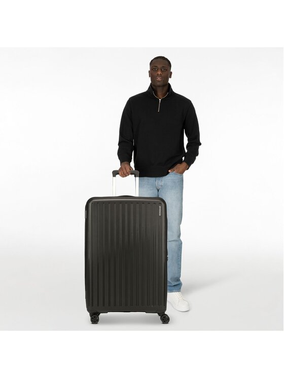 American Tourister American Tourister Walizka średnia 327186 Czarny