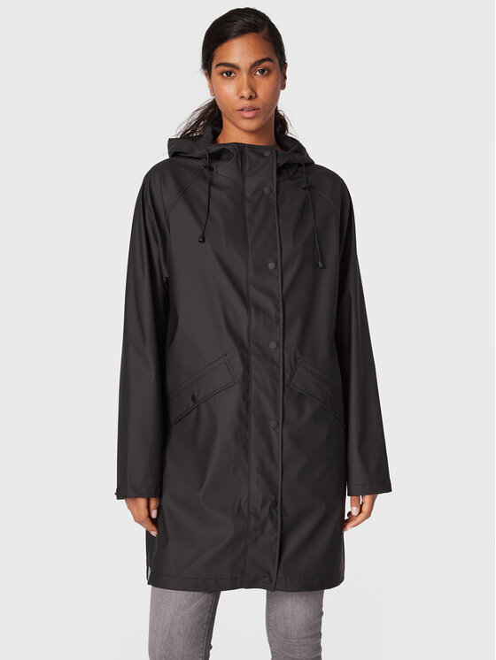 ICHI ICHI Дощовик Tazi 20102965 Чорний Regular Fit