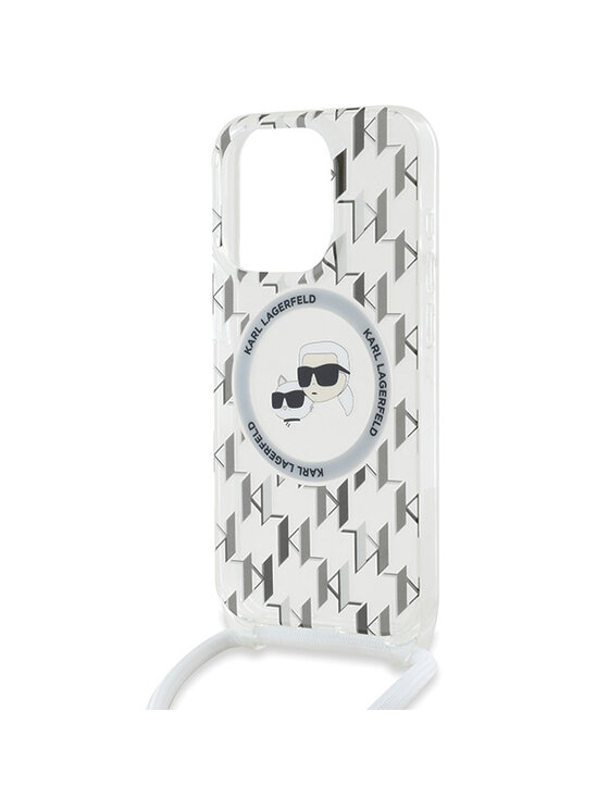 KARL LAGERFELD KARL LAGERFELD Etui na telefon Apple iPhone 15 Pro Przezroczysty