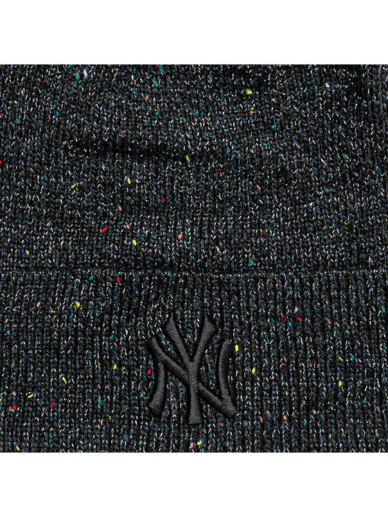 New Era New Era Berretto Wmns Glitter Beanie New York Yankees Hat Nero
