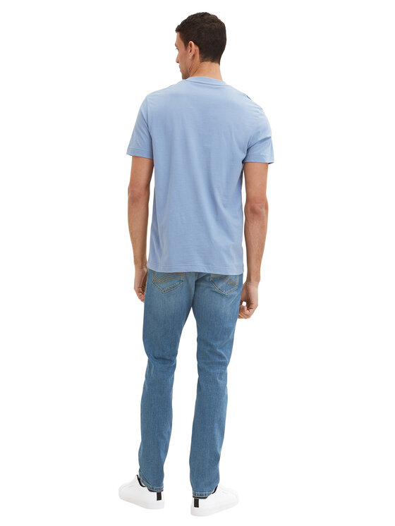 Tom Tailor Tom Tailor Tricou 1035611 Albastru celest Regular Fit