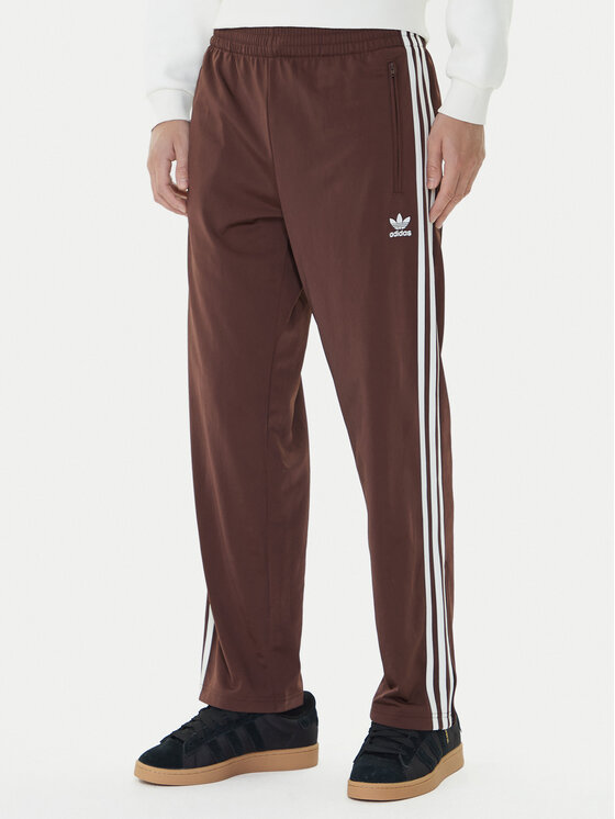 adidas Spodnie dresowe adicolor Classics Firebird KA0482 Brązowy Regular Fit