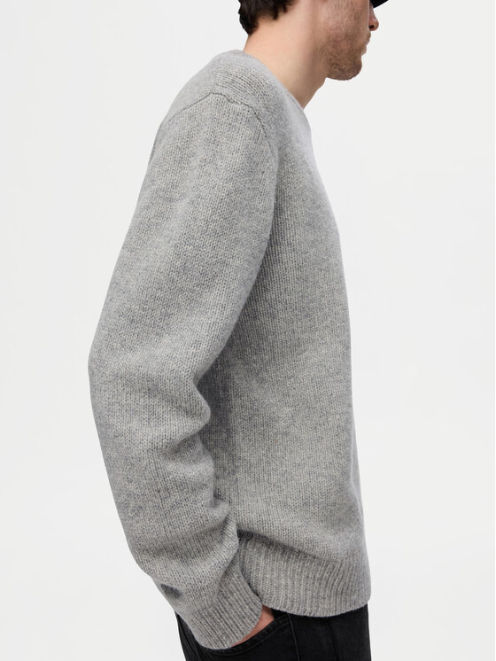 Selected Homme Selected Homme Sweter 16094643 Szary Regular Fit