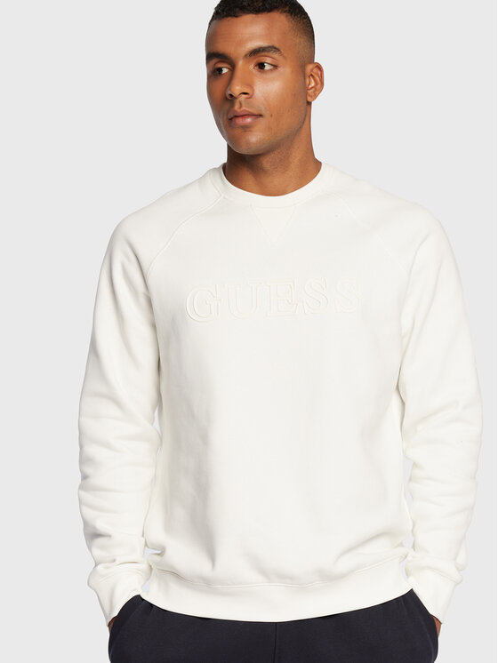 Guess Guess Sweatshirt Z2YQ27 K9V31 Écru Regular Fit