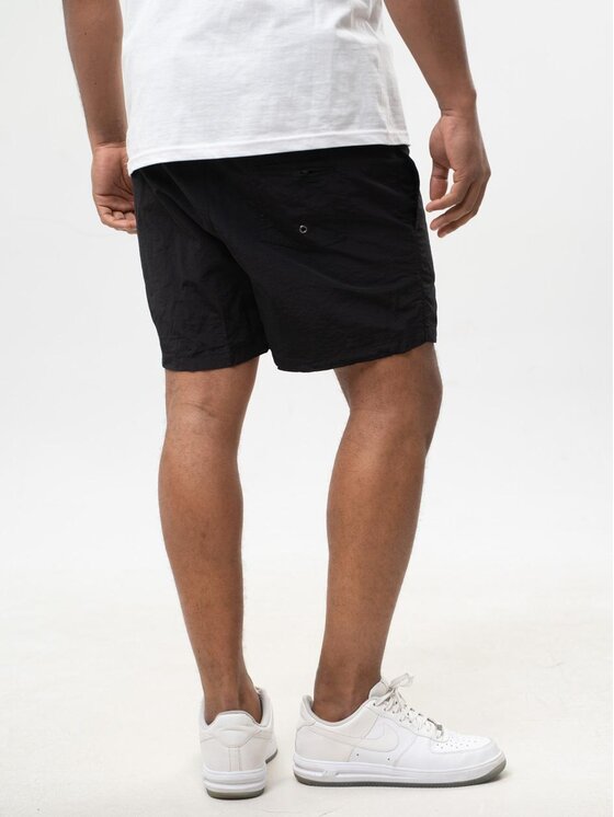 Jigga Wear Jigga Wear Szorty kąpielowe Sportowe Spodenki Kąpielowe Męskie Czarne Jigga Wear Patch XL Czarny