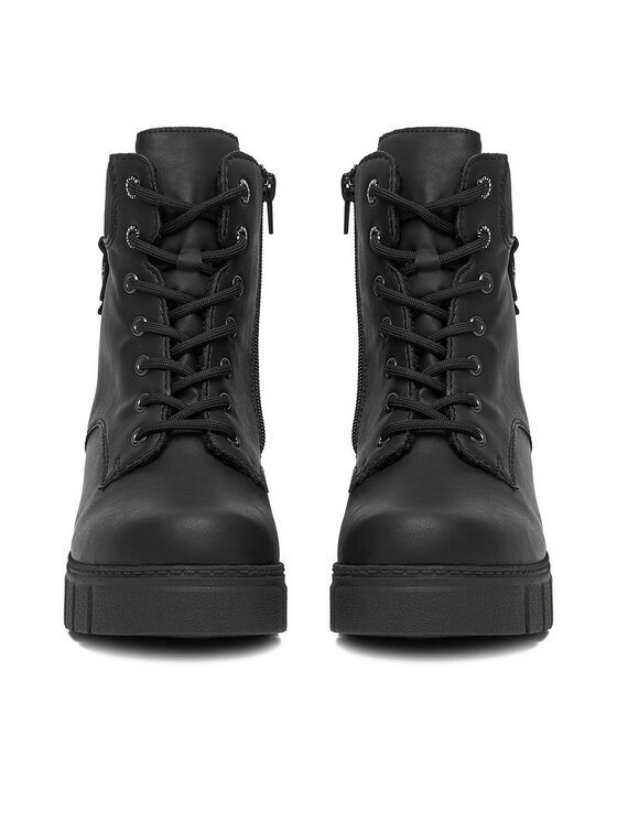 Rieker Rieker Schnürschuhe CEO-74532-00 Schwarz