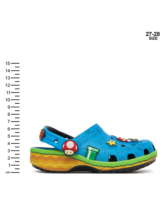 Crocs Crocs Plätud Super Mario Core Classic Clog Kids 212140 Värviline