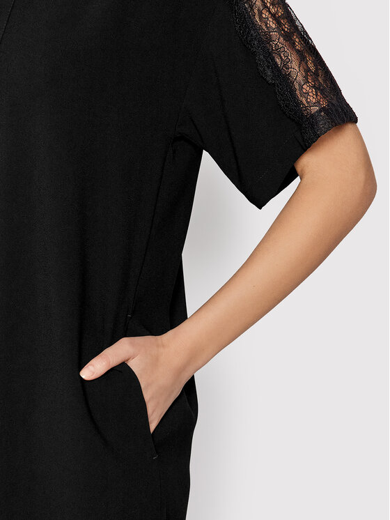 Marella Marella Haljina za svaki dan Melfi 32210723 Crna Regular Fit