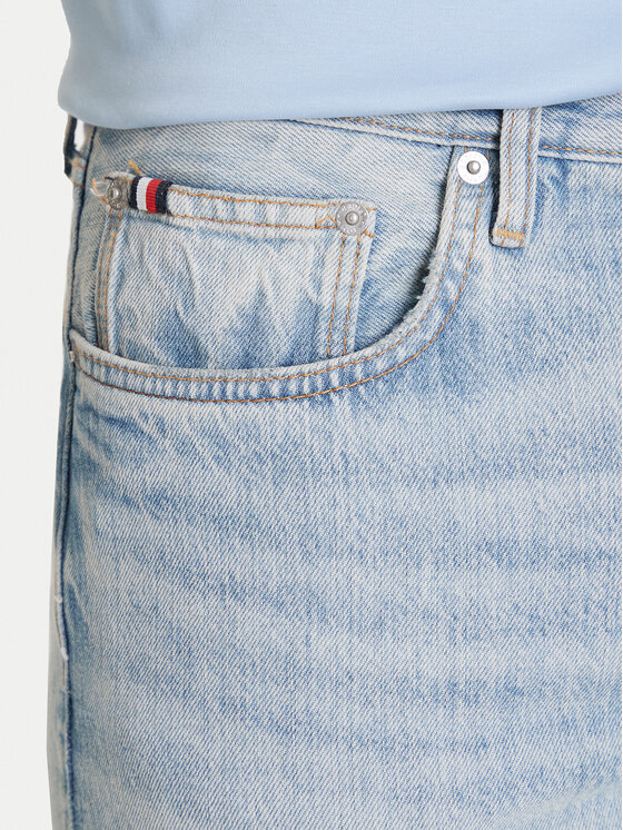 Tommy Hilfiger Tommy Hilfiger Traperice Dover MW0MW42331 Plava Straight Fit