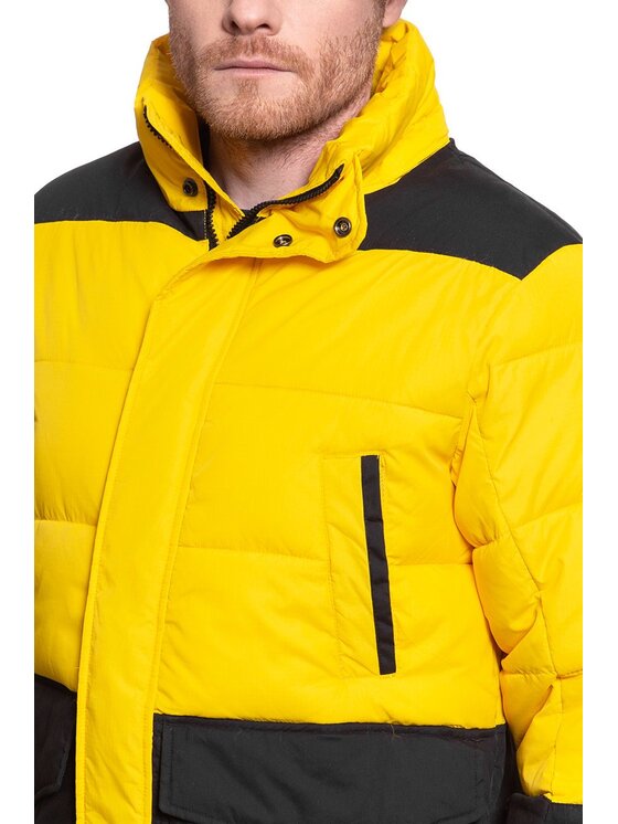 Lee Lee Giubbotto invernale MID PUFFER JACKET Giallo Regular Fit