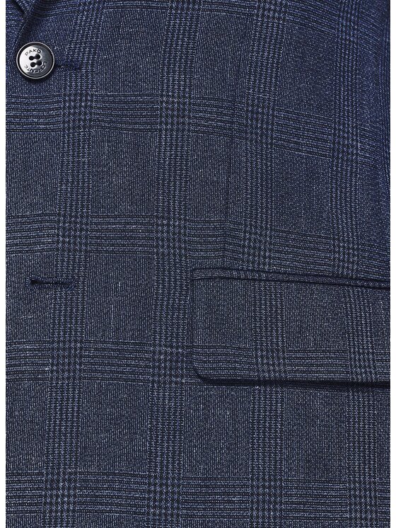 Pako Lorente Pako Lorente Marynarka P26SP-3X-020 Granatowy Slim Fit