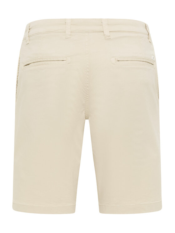 Mustang Mustang Stoffshorts Amsterdam 1016450 Beige Slim Fit