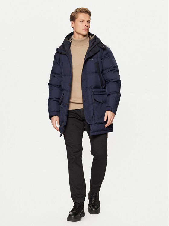 Aeronautica Militare Aeronautica Militare Télikabát 242AB2192CT3375 Sötétkék Regular Fit