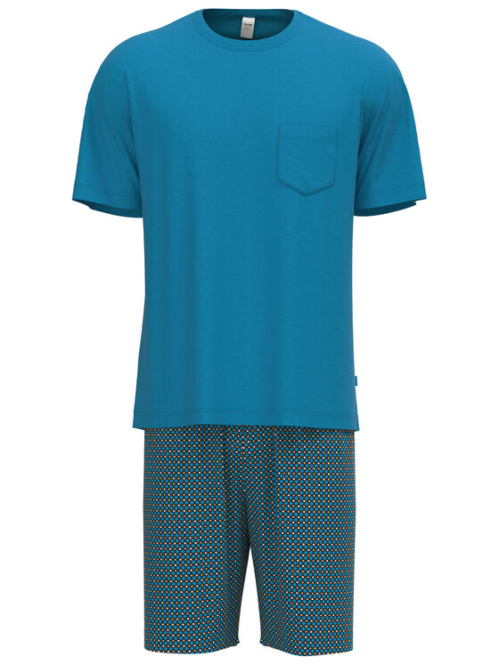 Calida Calida Pyžamo 44084 Modrá Comfortable Fit