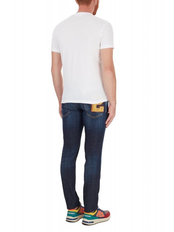 Dsquared2 Dsquared2 Jeansy S74LB0765 S30664 Granatowy Slim Fit