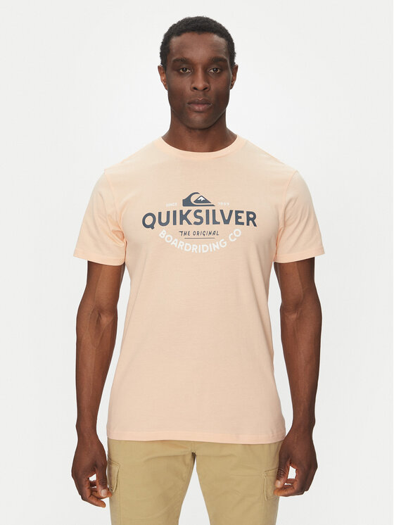 Quiksilver Quiksilver Póló EQYZT08064 Narancssárga Regular Fit