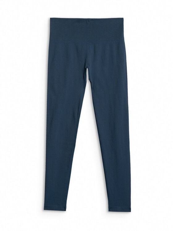 4F 4F Legginsy BASIC+ Turkusowy Slim Fit