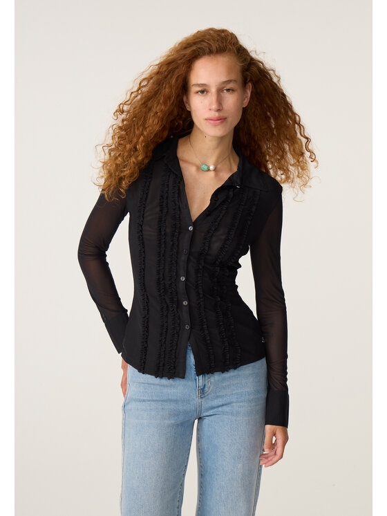 Fabienne Chapot Fabienne Chapot Bluzka 6925-509-174 Czarny Regular Fit