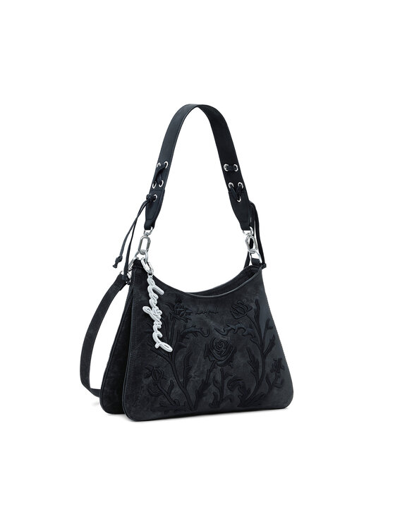Desigual Desigual Torbica Romeo Floral Total Bl 25WAXP40 Crna