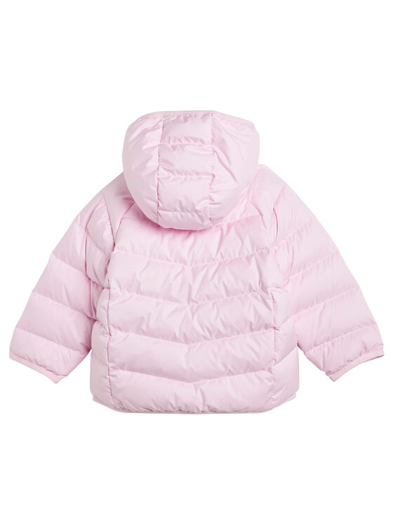 adidas adidas Pūkinė striukė adicolor JY1133 Rožinė Regular Fit