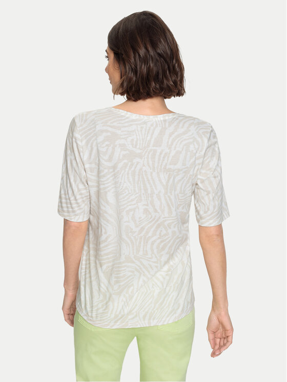 Olsen T-Shirt 11104789 Beige Regular Fit | Modivo.de