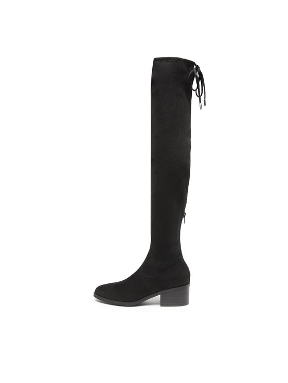 Steve Madden Steve Madden Μπότες πάνω από το γόνατο Gerardine SM11001162-04001-001 Μαύρο