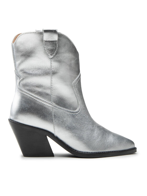 Eva Minge Eva Minge Cowboystiefel EM-57-12-001540 Silberfarben