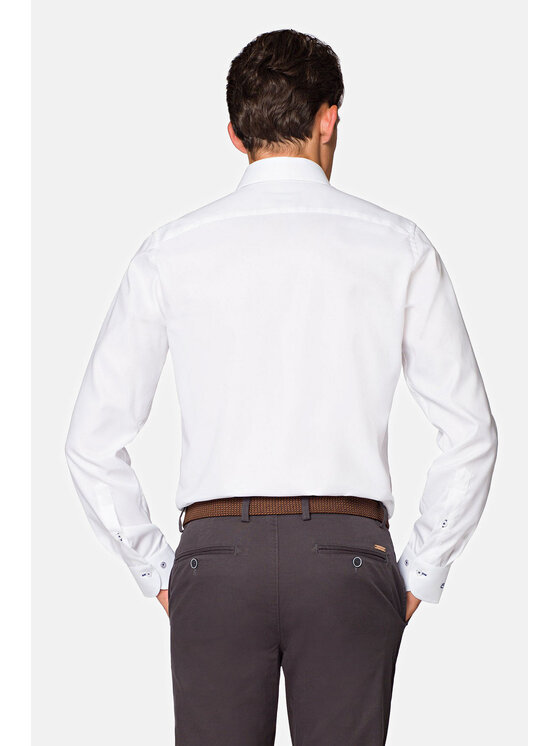 Lancerto Lancerto Koszula Almeria 4 KO051119000230 Biały Regular Fit