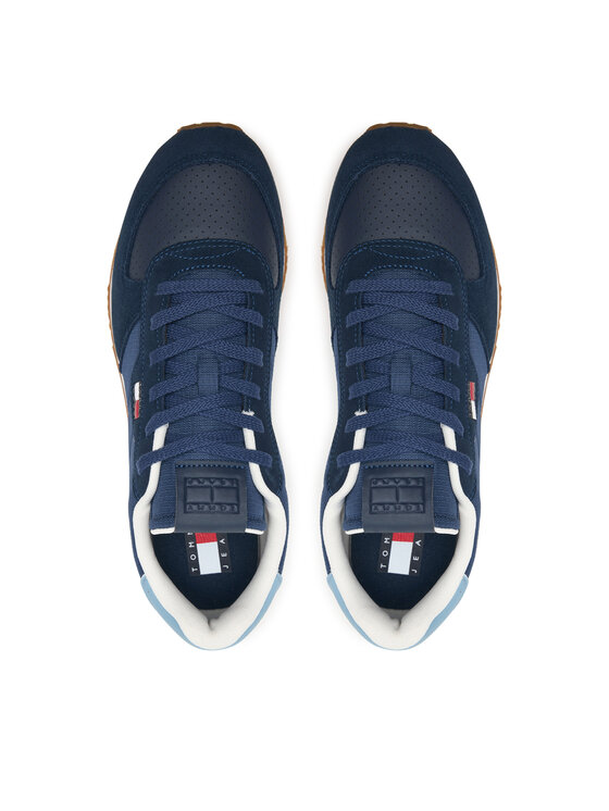 Tommy Jeans Tommy Jeans Sneakers Tj Runner Flag Mix EM0EM01774 Dunkelblau