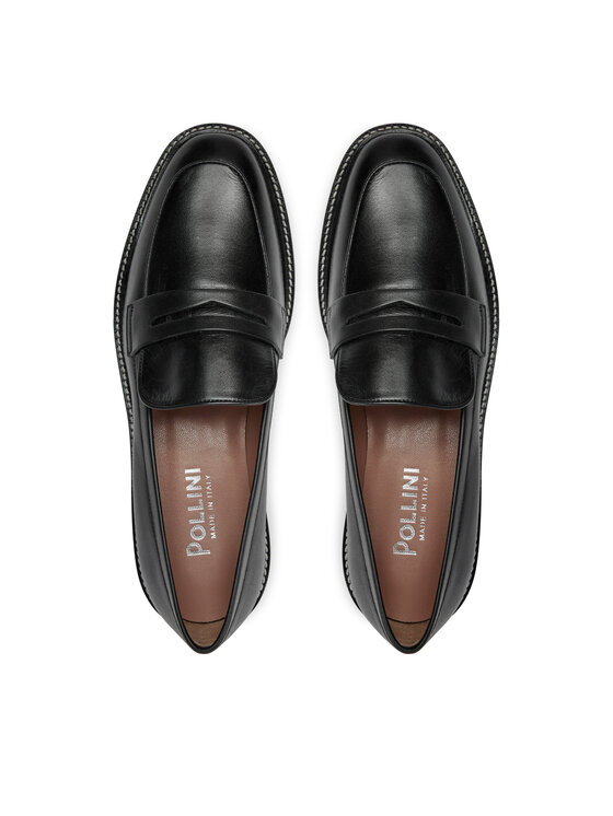 Pollini Pollini Mokasíny SA10093G1LTDG000 Černá