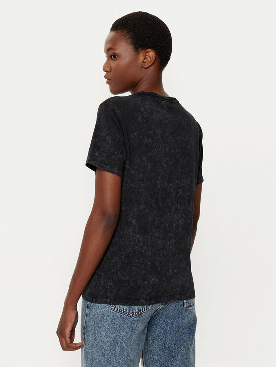 HUGO HUGO T-Shirt Damacia_3 50535491 Černá Regular Fit