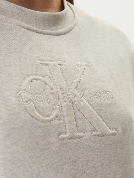 Calvin Klein Jeans Calvin Klein Jeans Pulóver LV047F204G Bézs Regular Fit