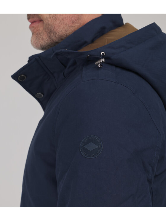 Lee Cooper Lee Cooper Kurtka zimowa HANS Granatowy Regular Fit