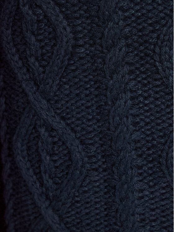 INDICODE INDICODE Sweater Bussel 35-597 Sötétkék Regular Fit