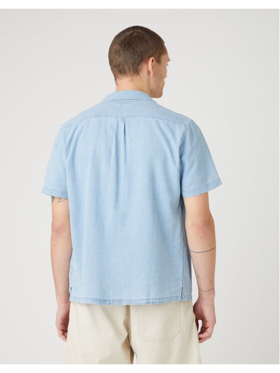 Wrangler Wrangler Camicia LS 1 PKT SHIRT Blu Regular Fit