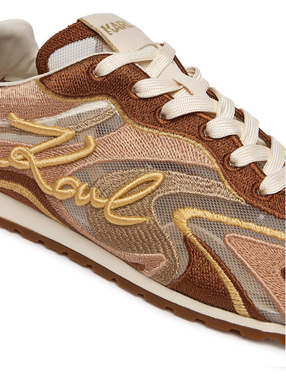 KARL LAGERFELD KARL LAGERFELD Sneakersy KL65925 Béžová