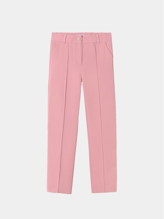 Mayoral Mayoral Pantaloni di tessuto 6521 Rosa Regular Fit