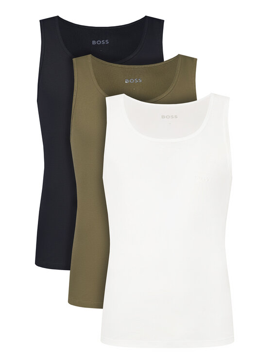 BOSS BOSS Set de maiouri﻿ 50542132 Colorat Regular Fit