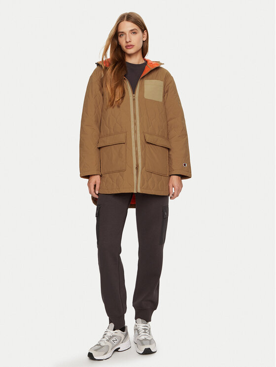 Champion Champion Pehelykabát 117573 Bézs Custom Fit