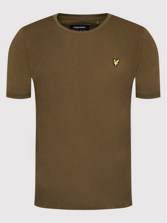Lyle & Scott Lyle & Scott T-shirt Plain TS400VOG Verde Regular Fit