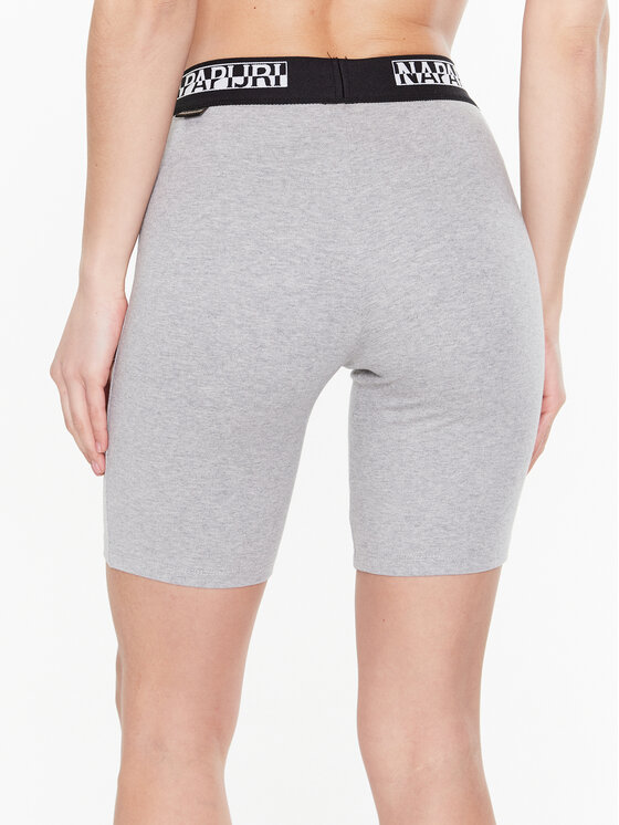 Napapijri Napapijri Kolesarske hlače N-Box NP0A4GXJ Siva Slim Fit