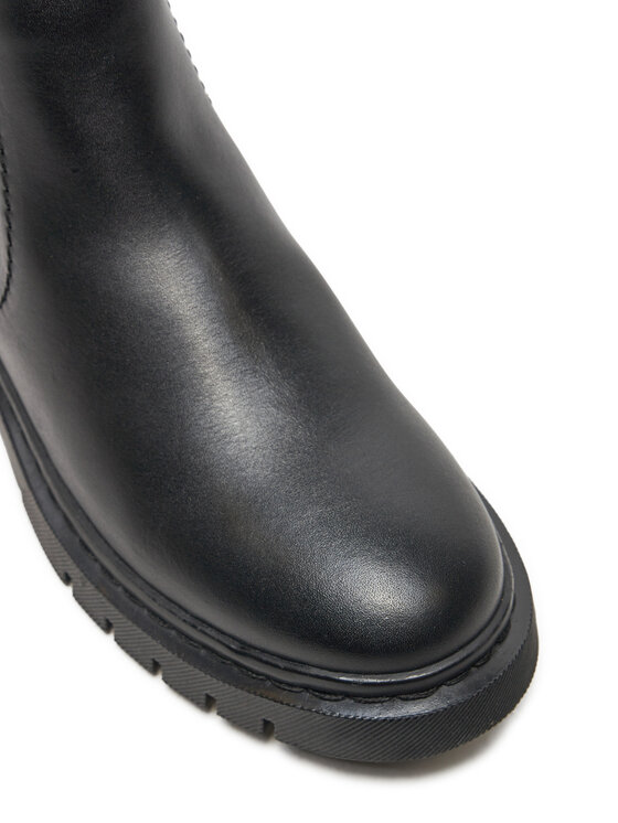 Tamaris Tamaris Kotníková obuv s elastickým prvkem 1-25860-43 Černá